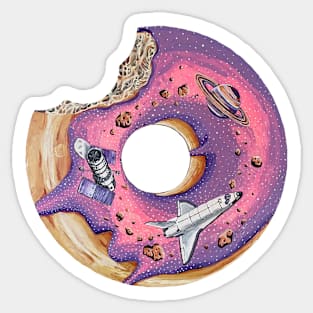 Wormhole Donut Sticker